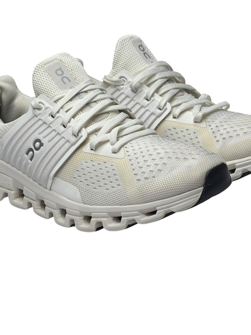 On Cloudswift White & Cream CloudTec Comfort Running Sneakers Women’s US Size 9